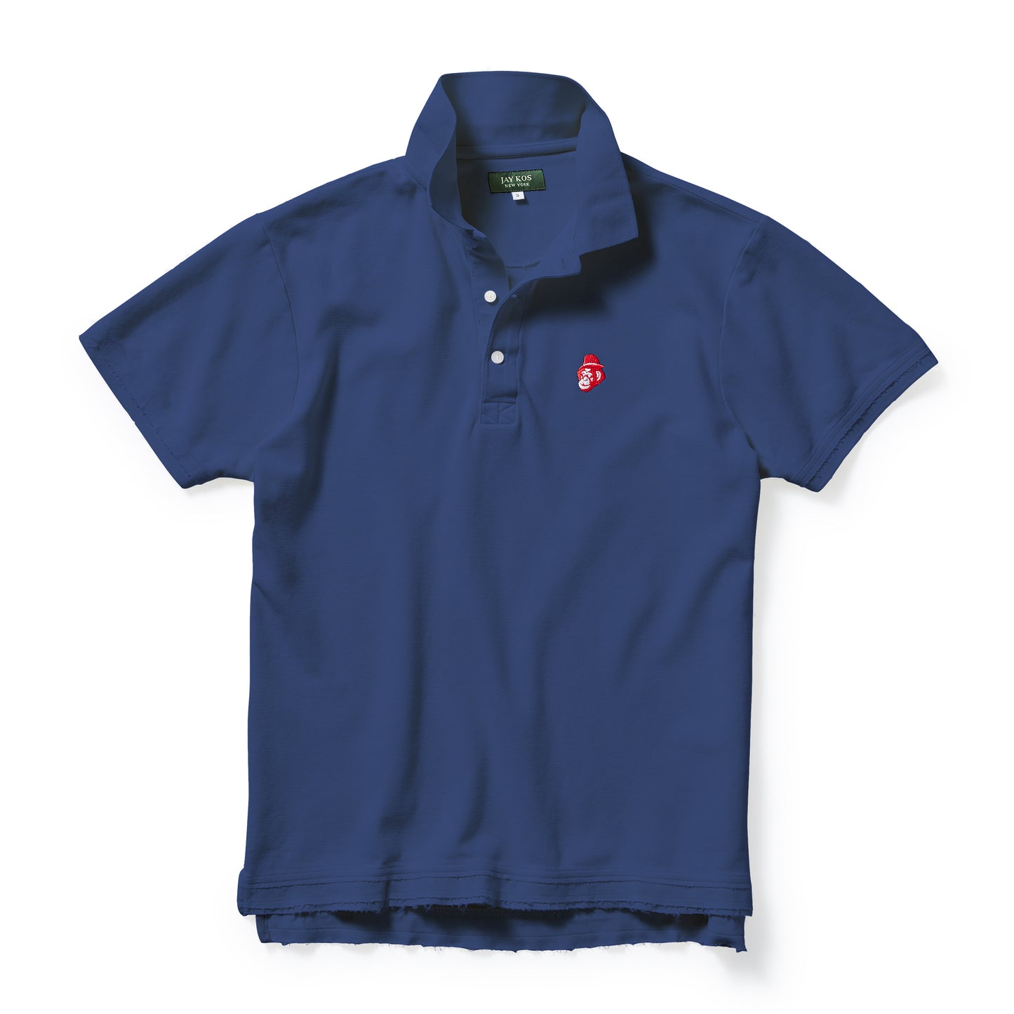 Jay Kos Polo - Japanese Mud Dyed Indigo Blue