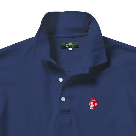 Jay Kos Polo - Japanese Mud Dyed Indigo Blue