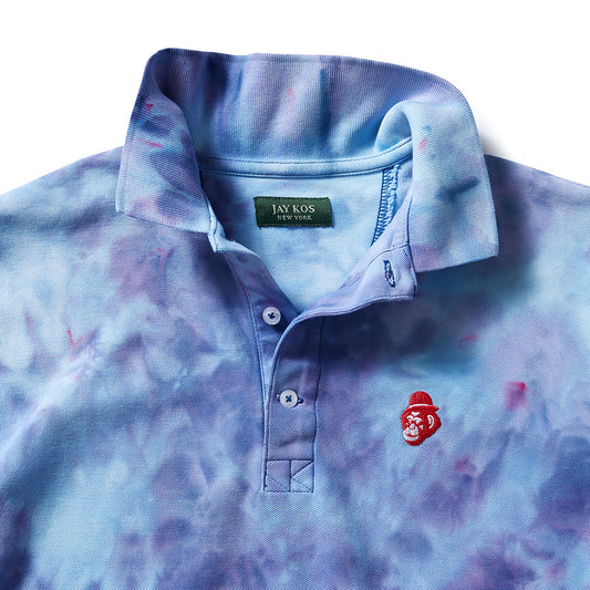Jay Kos Polo - Blue Tye Dye